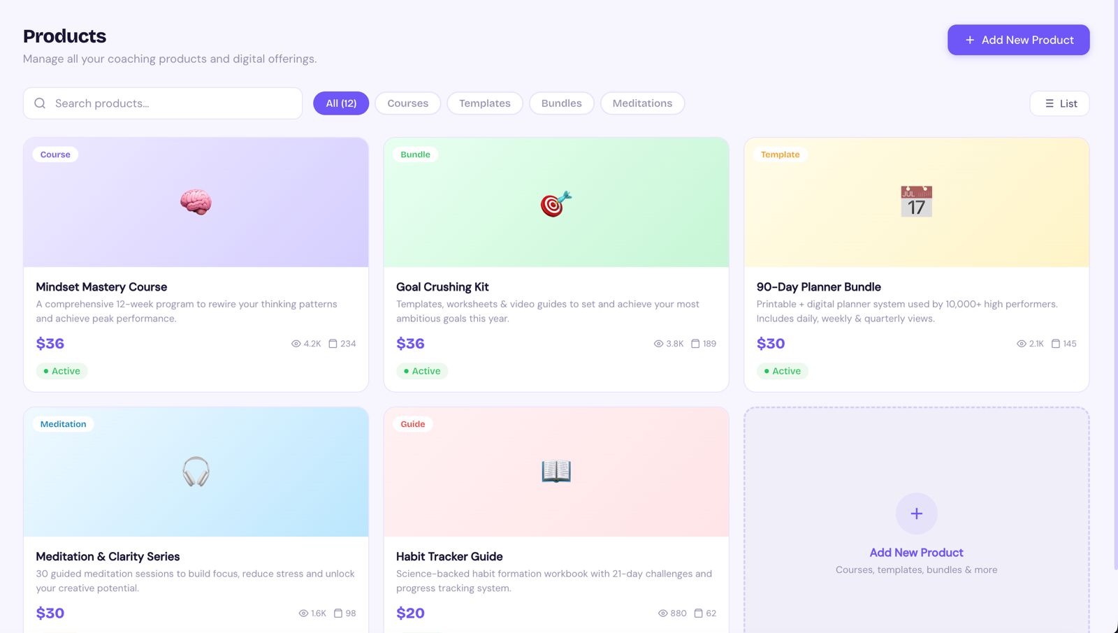 Digital Products & Courses